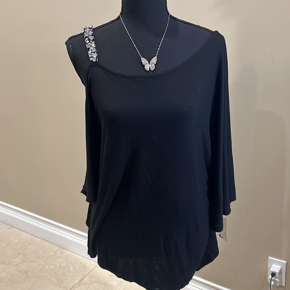 INC International Concepts asymmetrical top - Picture 7 of 8